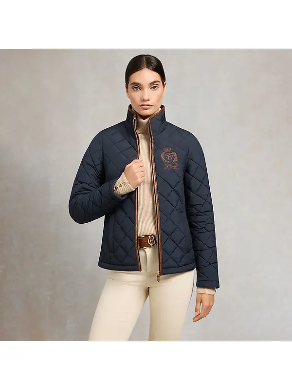 Holland Cooper Women's Lightweight Country Jacket - Ink Navy Image 2