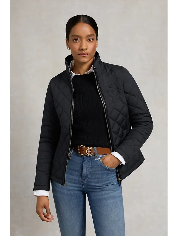 Holland Cooper Women's Lightweight Country Jacket - Black Image 2