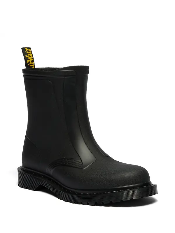 Dr. Martens Unisex 1460 Pvc Rain Boots - Black Image 2