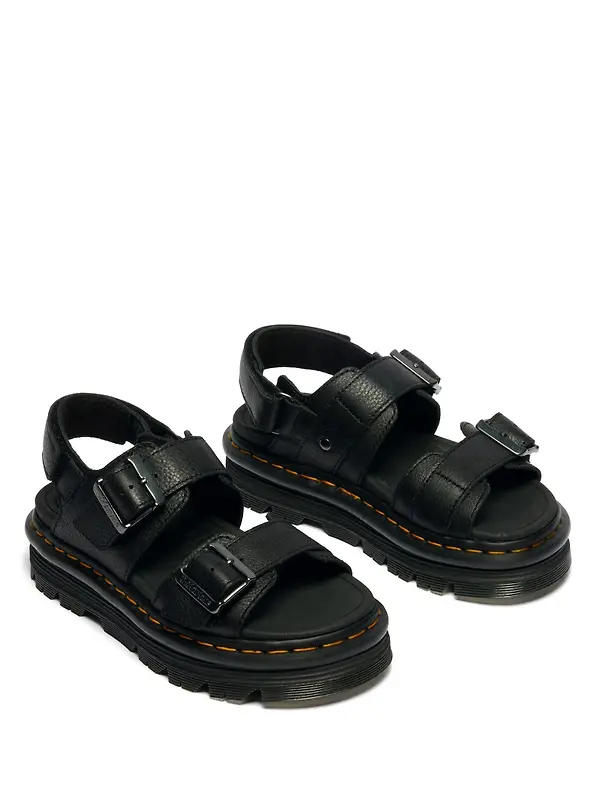 Dr. Martens Women's Zebzag Pisa Platform Sandals - Black Image 4
