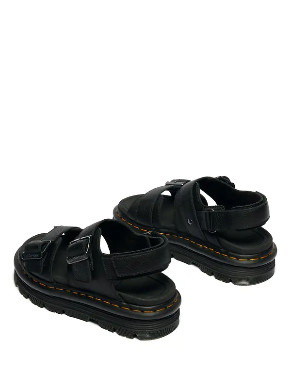Dr. Martens Women's Zebzag Pisa Platform Sandals - Black Image 2