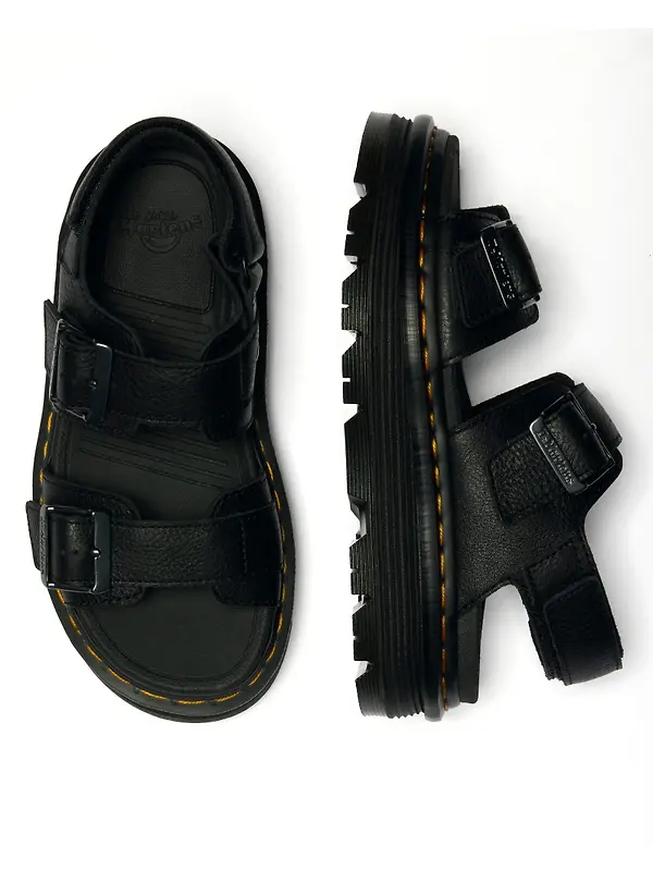Dr. Martens Women's Zebzag Pisa Platform Sandals - Black Image 5