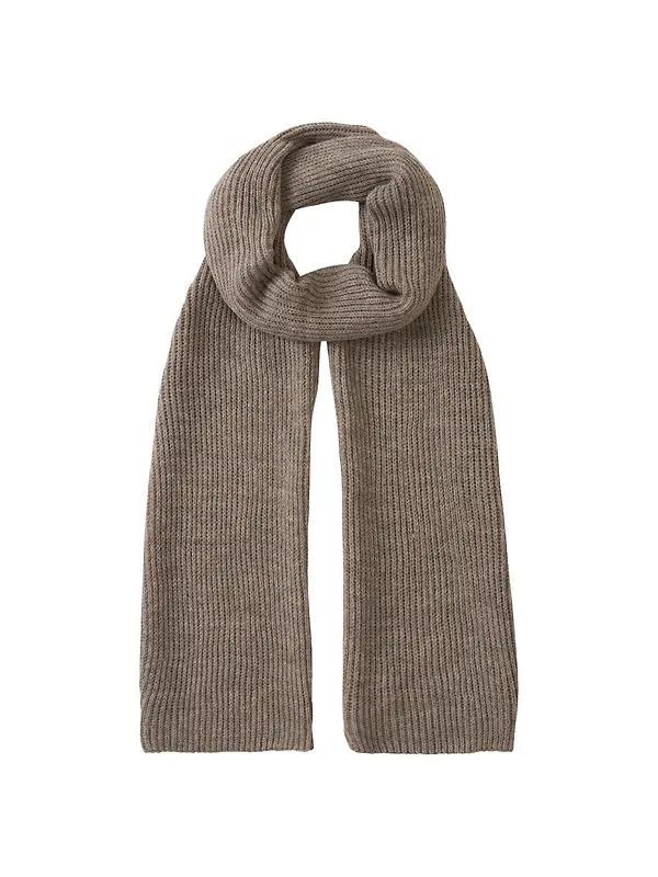 Peregrine Porter Ribbed Scarf - Oak Image 1