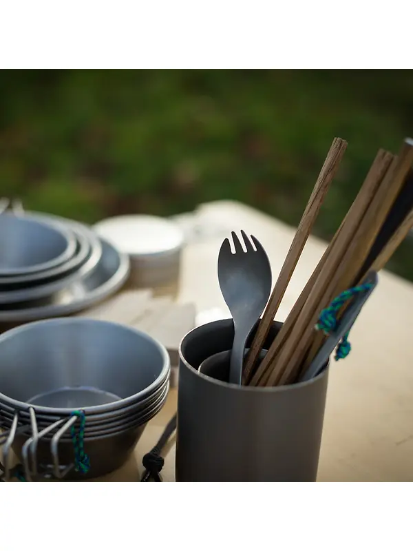 Snow Peak Titanium Spork - Silver Image 5