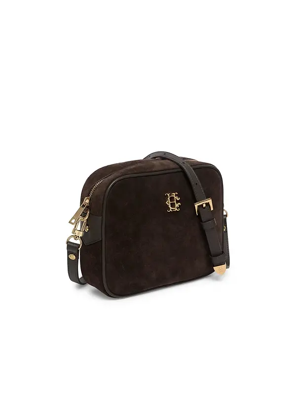 Holland Cooper Women's Country Camera Bag - Chocolate Suede Image 4
