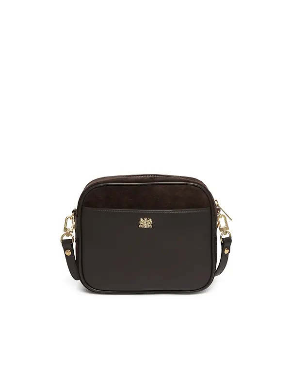 Holland Cooper Women's Country Camera Bag - Chocolate Suede Image 3