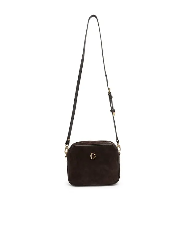 Holland Cooper Women's Country Camera Bag - Chocolate Suede Image 5