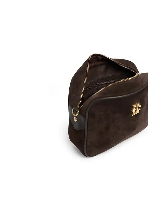 Holland Cooper Women's Country Camera Bag - Chocolate Suede Image 6