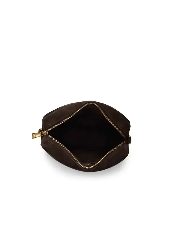 Holland Cooper Women's Country Camera Bag - Chocolate Suede Image 7