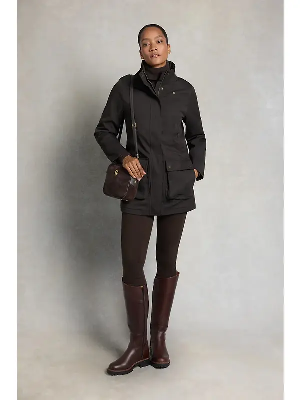Holland Cooper Women's Country Camera Bag - Chocolate Suede Image 2