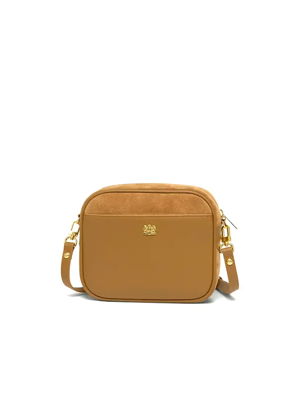 Holland Cooper Women's Country Camera Bag - Tan Suede Image 4
