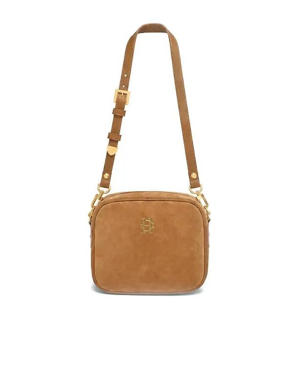 Holland Cooper Women's Country Camera Bag - Tan Suede Image 7