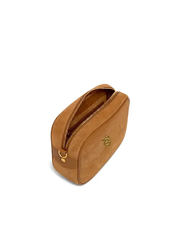 Holland Cooper Women's Country Camera Bag - Tan Suede Image 8
