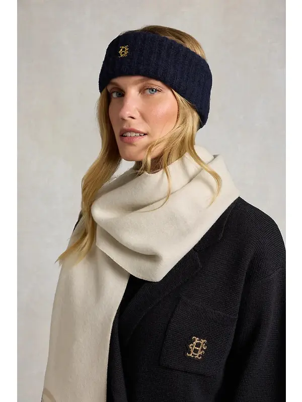 Holland Cooper Women's Knitted Headband - Navy Image 2