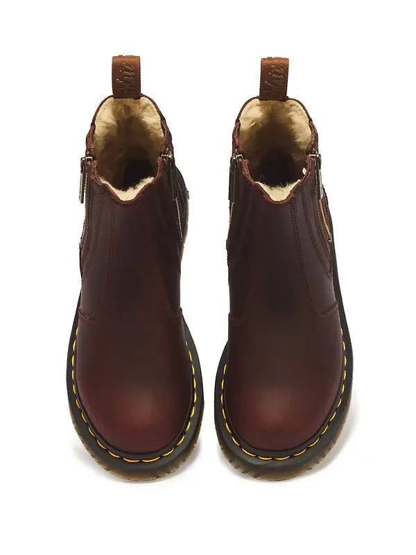 Dr Martens Women's 2976 Alyson DM's Wintergrip Chelsea Boots - Dark Brown Image 4