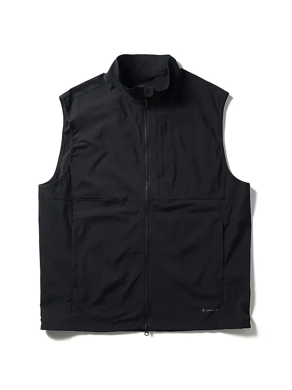 Snow Peak New Standard Utility Vest - Black Product Image