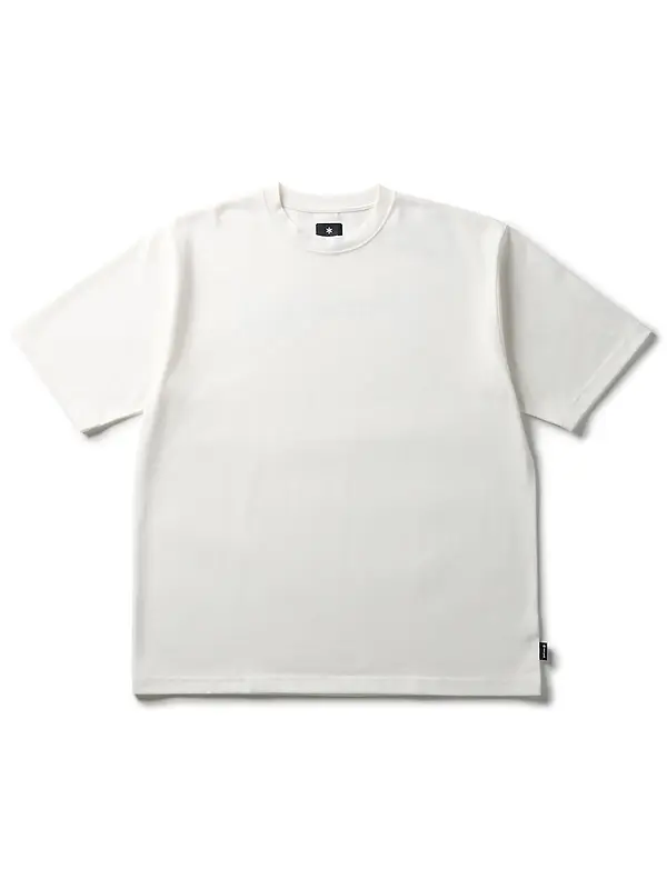Snow Peak New Standard Back Printed Logo T-Shirt - Off White Image 2