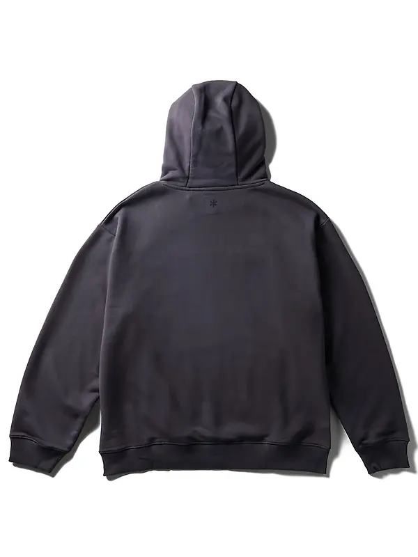 Snow Peak New Standard Square Logo Hoodie - Charcoal Image 2