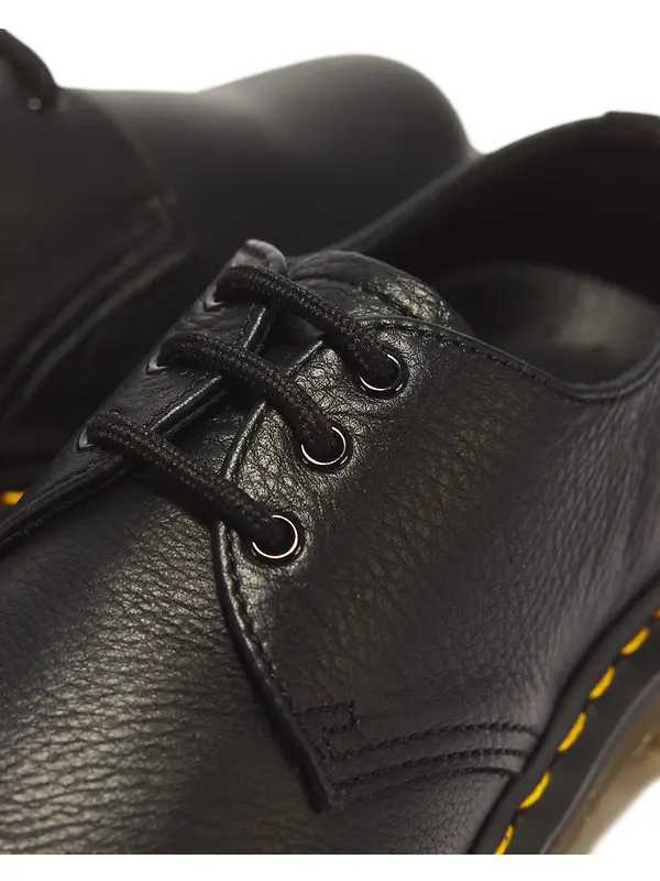 Dr Martens Women's 1461 3 Eye Virginia Shoes - Black Image 2