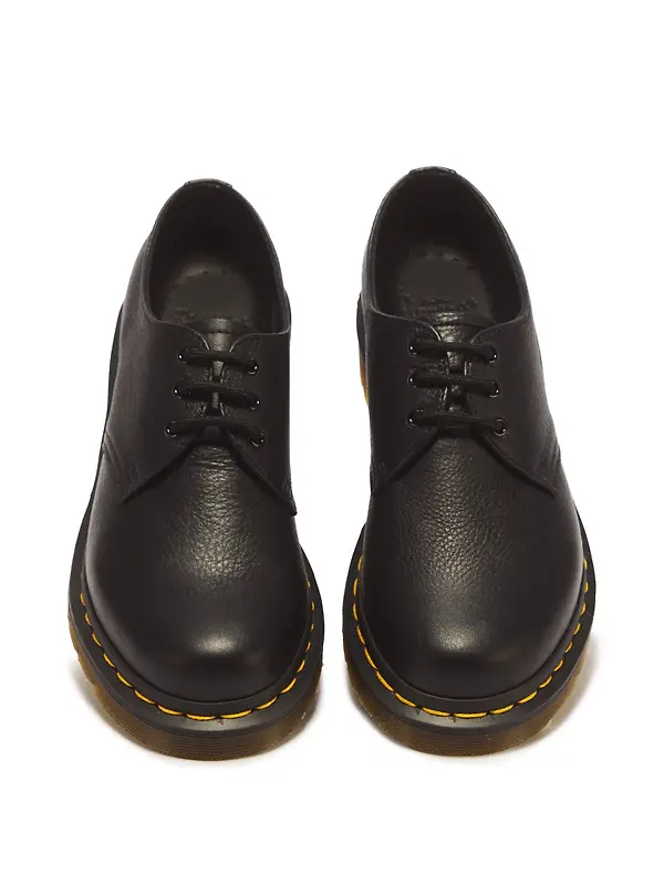 Dr Martens Women's 1461 3 Eye Virginia Shoes - Black Image 3