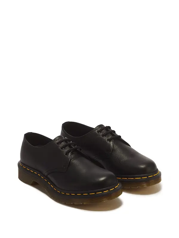 Dr Martens Women's 1461 3 Eye Virginia Shoes - Black Image 4