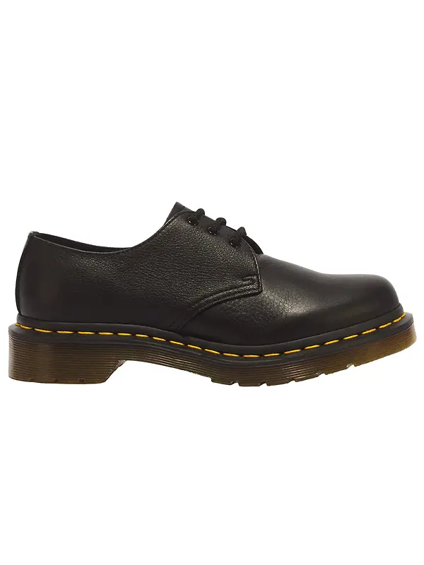 Dr Martens Women's 1461 3 Eye Virginia Shoes - Black Image 1