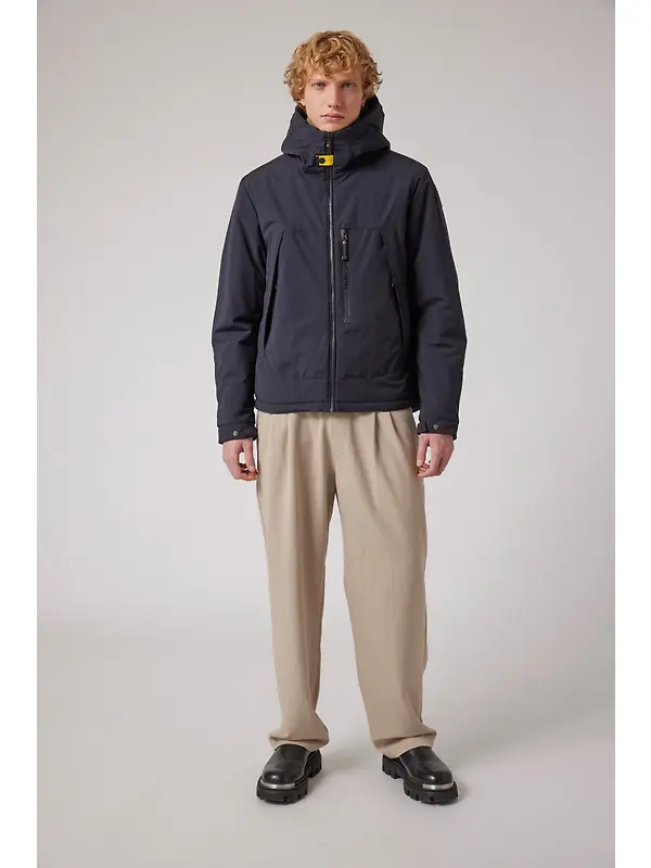 Parajumpers Men's Nivek Padded Hooded Jacket - Blue Navy Image 6