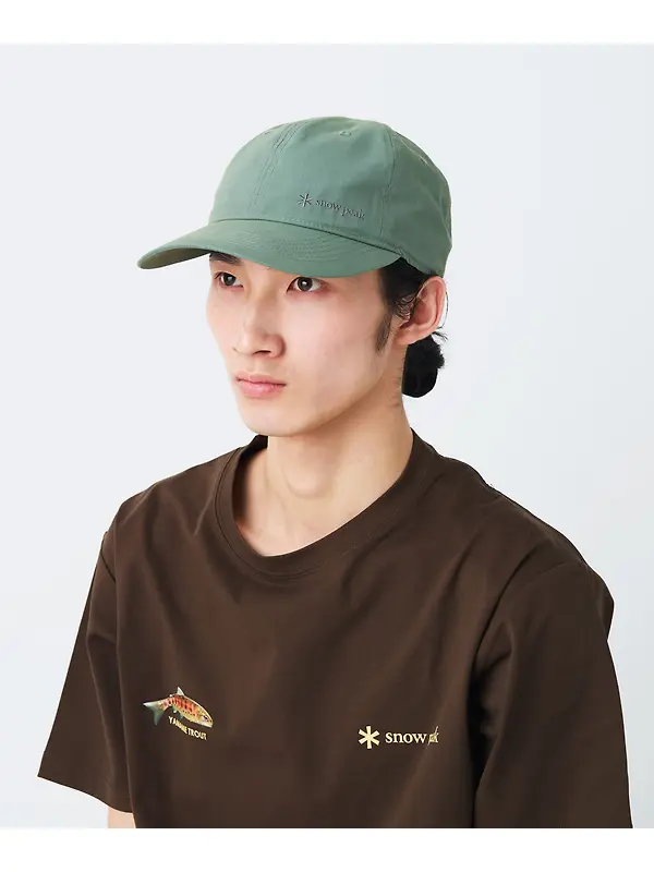 Snow Peak Light Dobby Cloth Cap - Foliage Image 2