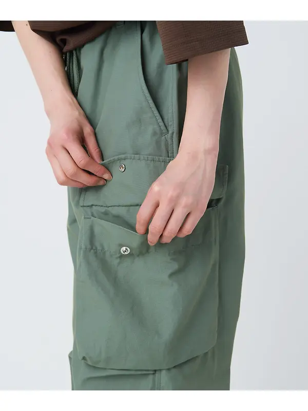 Snow Peak Light Dobby Cloth Pants - Foliage Image 9