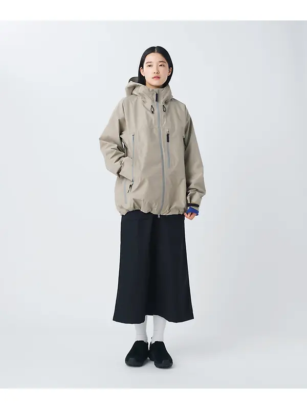 Snow Peak GORE-TEX Rain Jacket - Greige Image 3