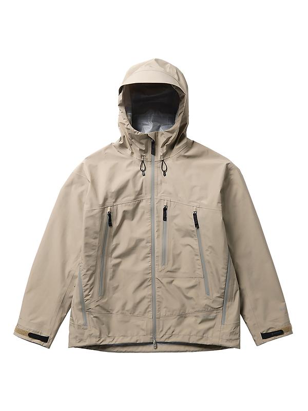 Snow Peak GORE-TEX Rain Jacket - Olive | British Attire