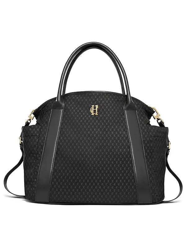 Holland Cooper Women's Cheltenham Tote Bag - Black Monogram Image 1