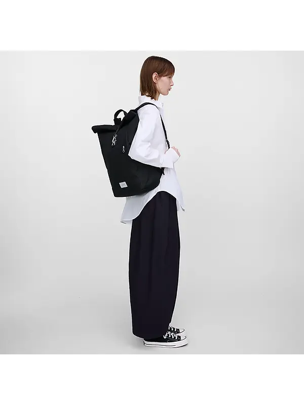 Sandqvist Ground Rolltop Backpack L 19L 16" - Black Image 11