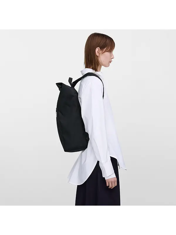 Sandqvist Ground Rolltop Backpack L 19L 16" - Black Image 3