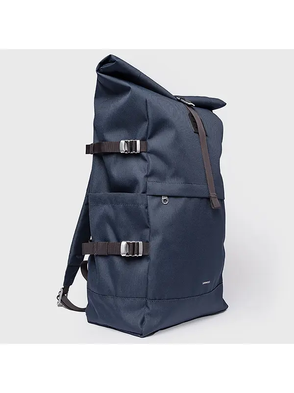 Sandqvist Icon Rolltop Backpack L 26L 16" - Navy Image 3