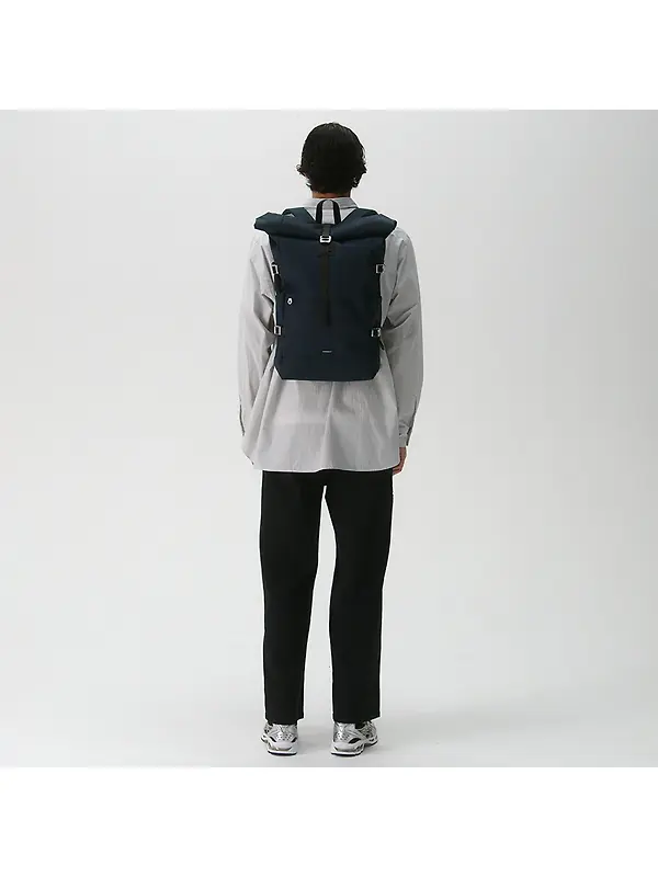 Sandqvist Icon Rolltop Backpack L 26L 16" - Navy Image 9