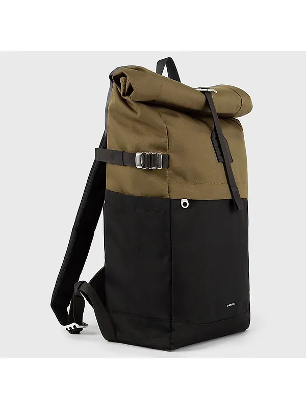 Sandqvist Icon Rolltop Backpack M 23L 14" - Multi Olive Image 2