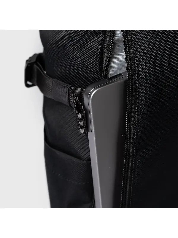 Sandqvist Icon Rolltop Backpack M 23L 14" - Black Image 6