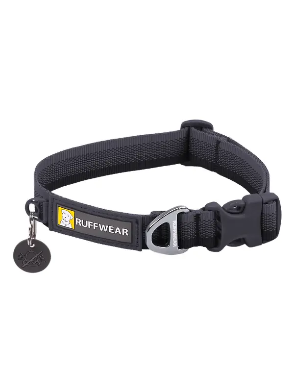 RUFFWEAR Front Range Dog Collar - Basalt Gray Image 1