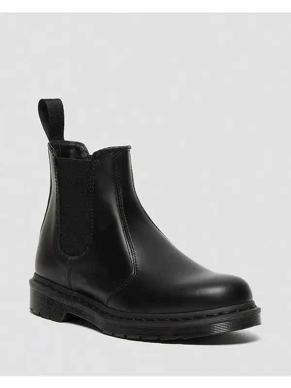 Dr Martens Unisex 2976 Mono Smooth Leather Chelsea Boots - Black Image 10