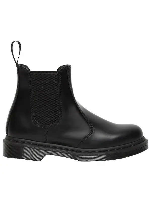 Dr Martens Unisex 2976 Mono Smooth Leather Chelsea Boots - Black Image 1