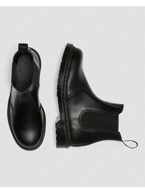 Dr Martens Unisex 2976 Mono Smooth Leather Chelsea Boots - Black Image 9