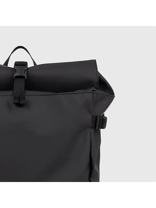 Sandqvist Stream Slim Rolltop Backpack L 26L 16" - Black Image 7