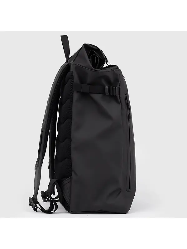 Sandqvist Stream Slim Rolltop Backpack L 26L 16" - Black Image 5