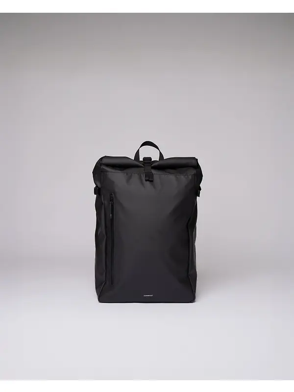 Sandqvist Stream Slim Rolltop Backpack M 20L 14" - Black Image 6