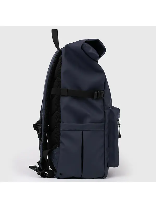 Sandqvist Stream Rolltop Backpack L 34L 16" - Navy Image 4