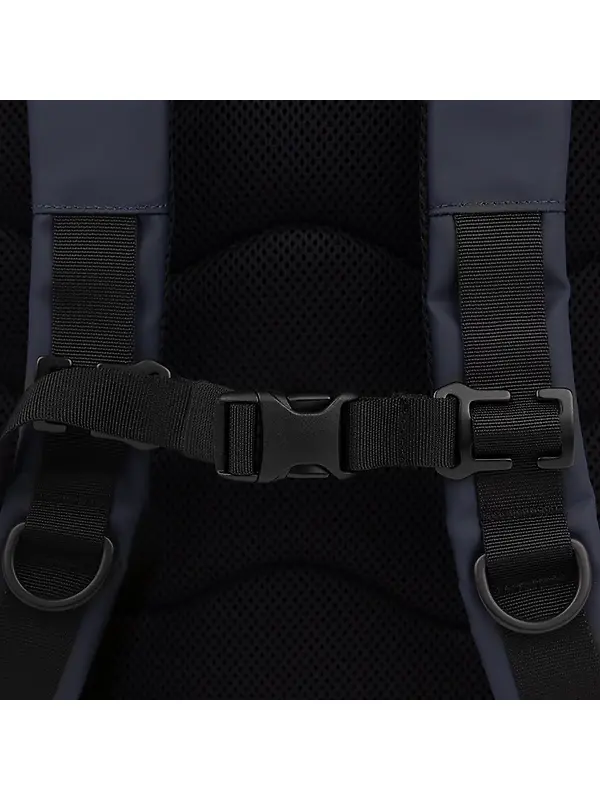 Sandqvist Stream Rolltop Backpack L 34L 16" - Navy Image 7