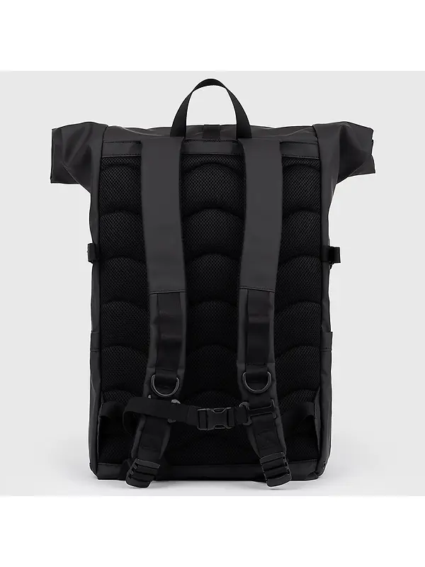 Sandqvist Stream Rolltop Backpack L 34L 16" - Black Image 16