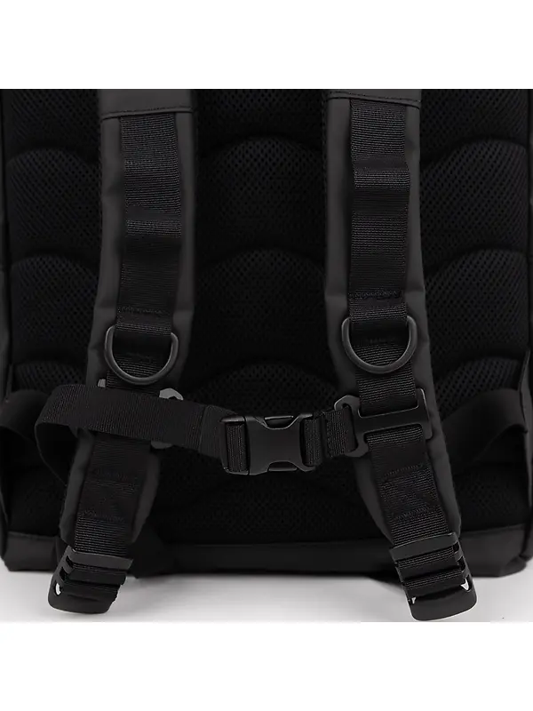 Sandqvist Stream Rolltop Backpack L 34L 16" - Black Image 8