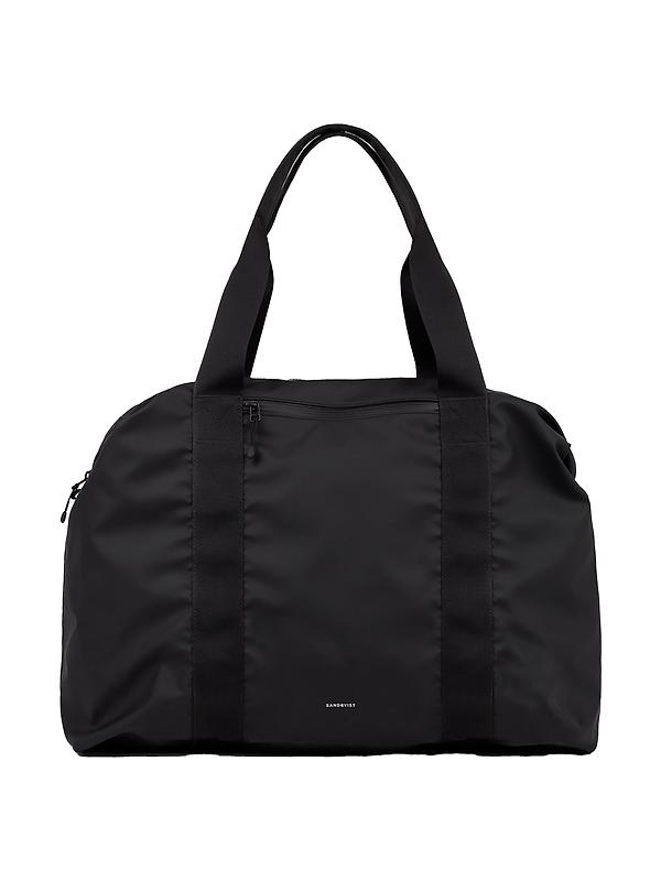 Sandqvist Milton Weekend Bag - Black | British Attire